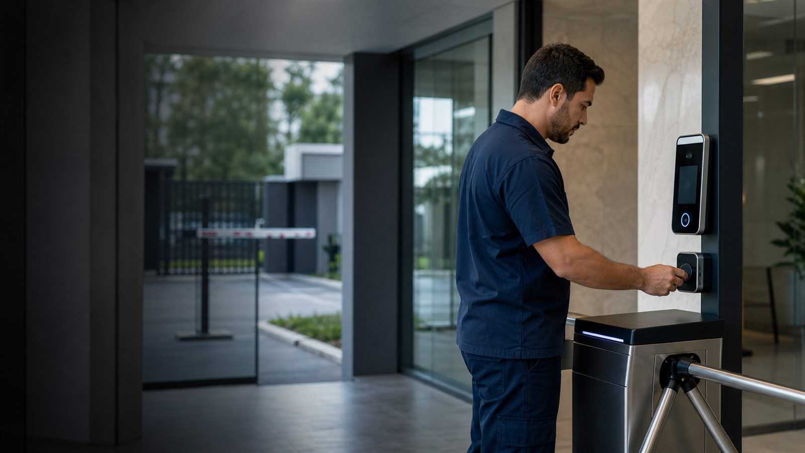 Controle de entrada em contexto técnico profissional