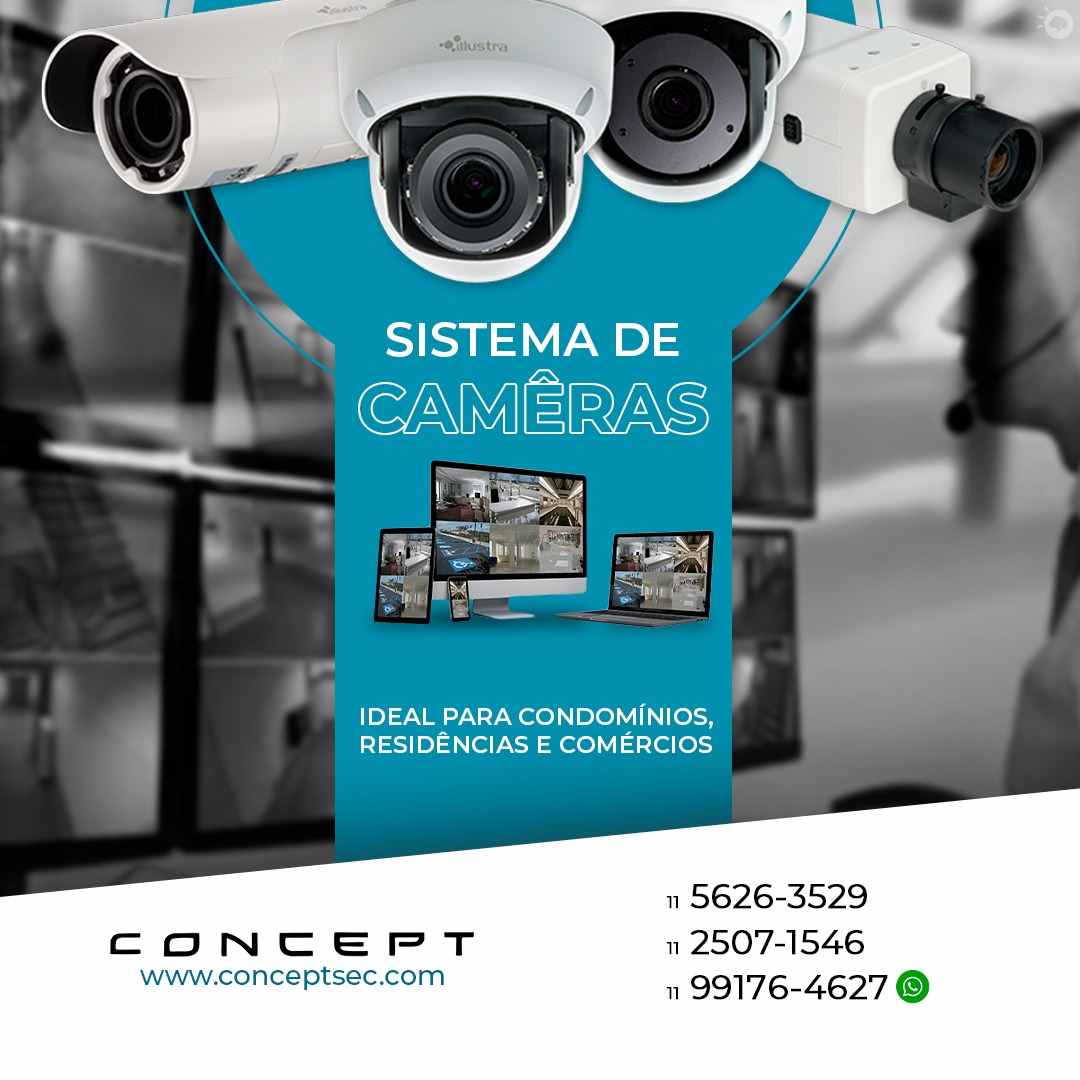 Câmera de segurança para sistema de CFTV