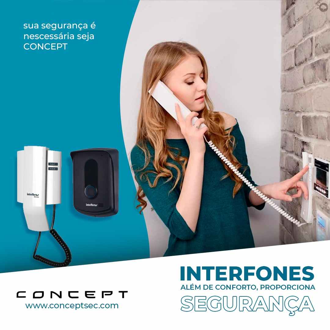 Sistema de interfonia para controle de entrada